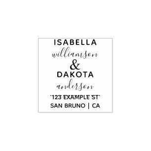Black & Gold Polka Elegant Bridal Dress Wedding Rubber Stamp