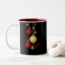 Black, Gold & Red Christmas Party