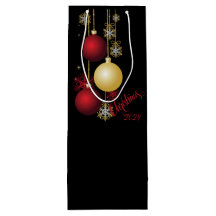 Black, Gold & Red Christmas Party