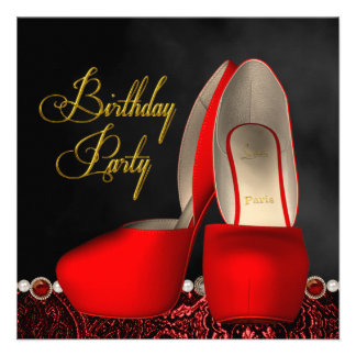 Stiletto Birthday Party Gifts - T-Shirts, Art, Posters & Other Gift ...