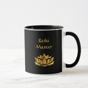 Black/Gold Reiki Master Mug