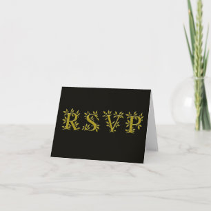 BLACK GOLD response card