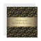 Black Gold Swirl 50th Wedding Anniversary Party