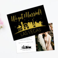 Black Gold Vegas Photo Wedding Elopement Party