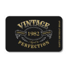 Black Gold Vintage Aged To Perfection birthday