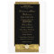 Black Gold Wedding Anniversary Vow Renewal Program