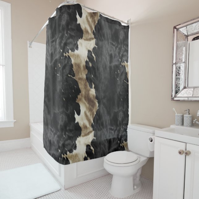 Black Gold Western Cowhide (In Situ)
