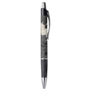 Black Gold Western Cowhide Pen