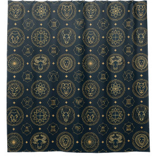Black Gold Zodiac Sign (3)