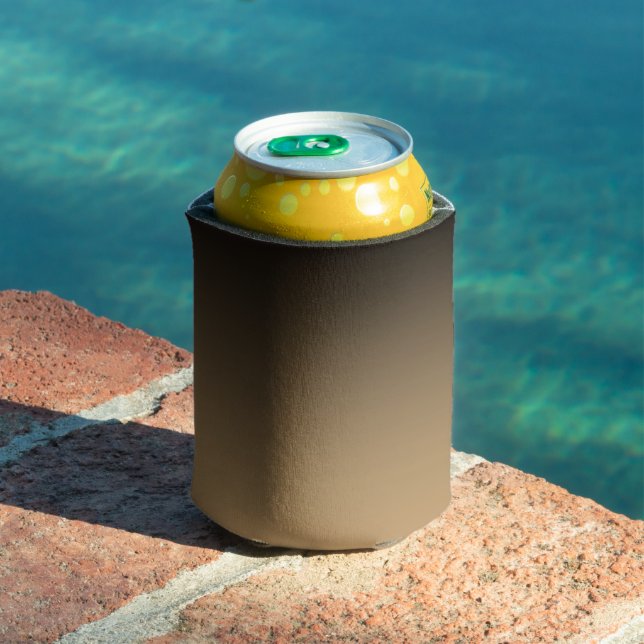 Black Golden Ombre Can Cooler (In Situ Pool)