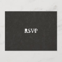 Black Goth Cracked RSVP