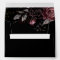 Black Gothic Dark Moody Florals Wedding