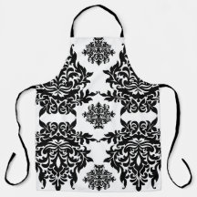 Black Gothic Design Apron