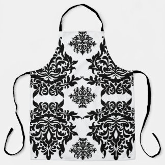 Black Gothic Design Apron