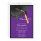 Black Grad Cap Graduation Party Invitation