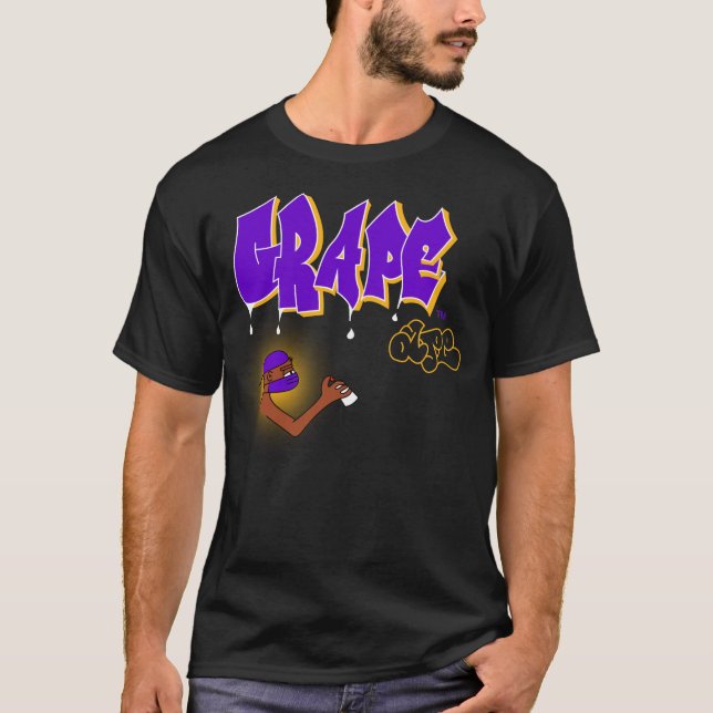 Black Grape Ape Grafitti Tee (Front)