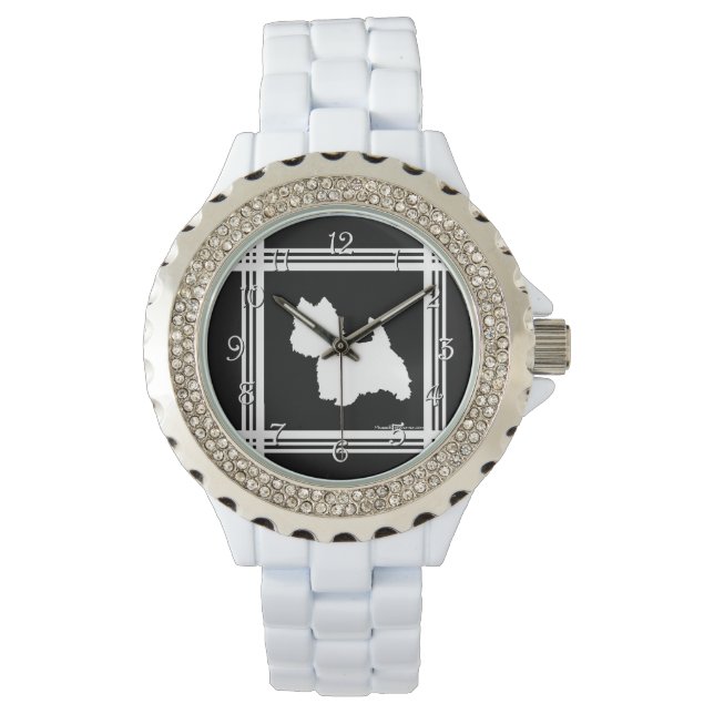 Black Graphic Watch (Front)