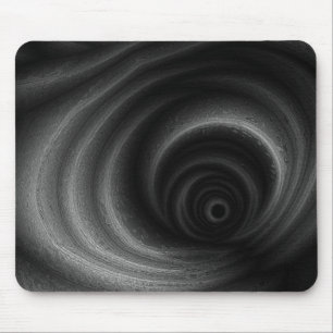 Black Gravity Mouse Pad