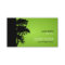 Black / Green Tree business card