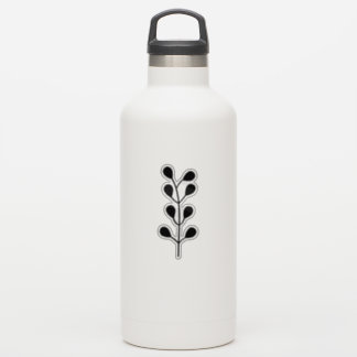 Black Greenery Branch Cutom Cut Transparent