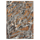 Black, Grey and Caramel Abstract