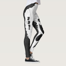 Black, grey and graffiti afro