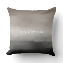 Black Grey Brown Ombre Personalized