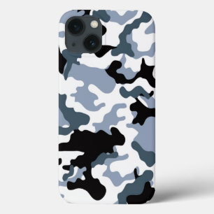 Black & Grey Camo iPhone 13 Case
