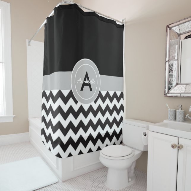 Black Grey Chevron (In Situ)