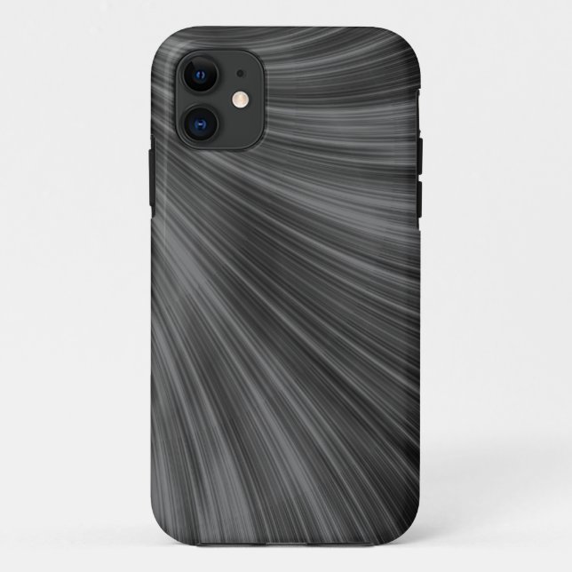Black grey - iphone case (Back)