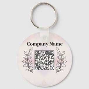 Black&Grey Modern Minimalist Logo Keychain