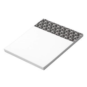 Black Grey Plane Airplanes Pilot Plane Aviation Notepad