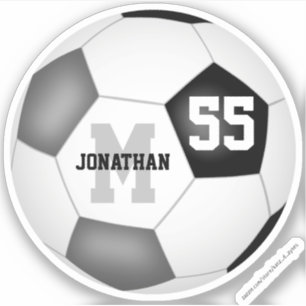 black grey team colours boys girls soccer