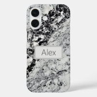 Black, Grey & White Granite