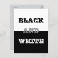 Black Grey White Text And Solid Colours Design