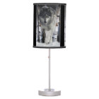 Black Grey Wolf Portrait Wildlife Art