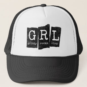 Black GRL Hat