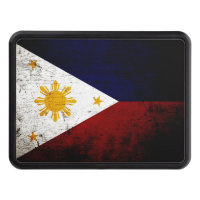Black Grunge Philippines Flag