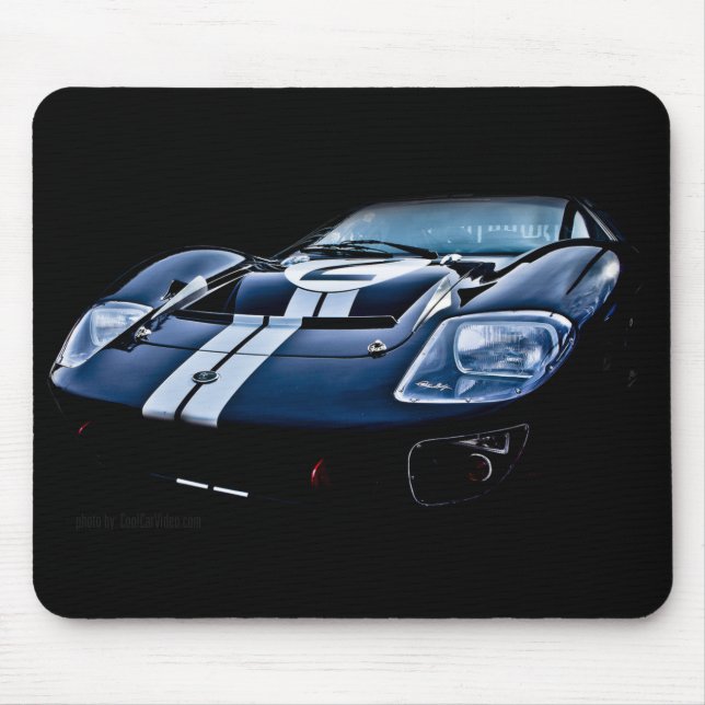Black-GT Mouse Pad (Front)