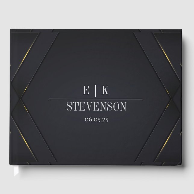  Black Guest Book (Front)