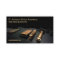 black guitar music instructor business card