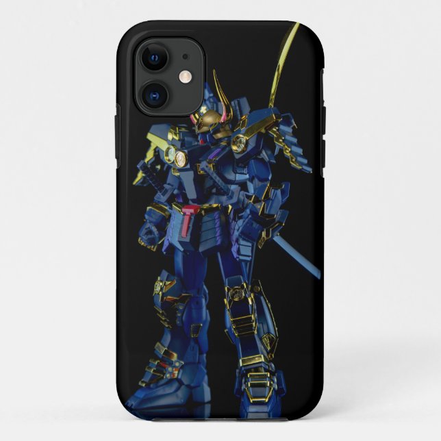 Black Gundam iPhone Case (Back)