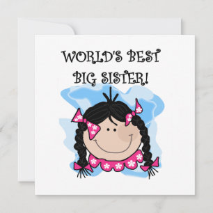 Black Hair World's Best Big Sister Gifts