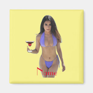Black-haired Bikini Beauty Thunder_Cove  Magnet