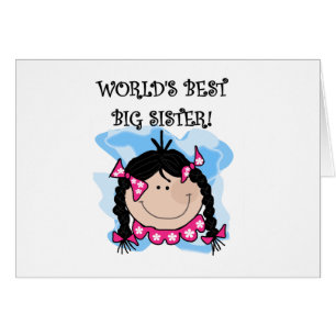 Black Haired World's Best Big Sister