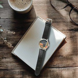 Black Halloween Cat Watch