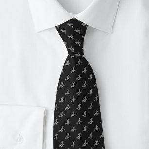 Black Halloween Witch Tie