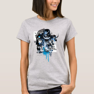 Black Hand - Blue Collage T-Shirt