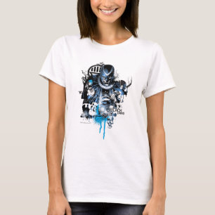 Black Hand - Blue Collage T-Shirt
