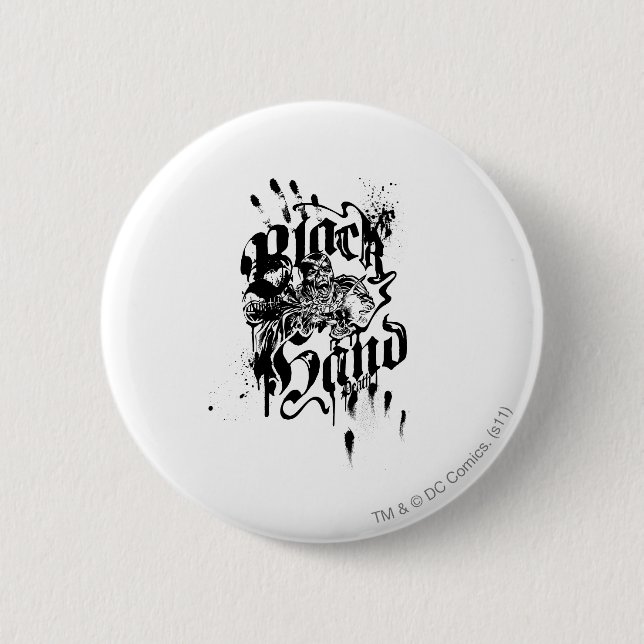 Black Hand - Collage 2 Inch Round Button (Front)